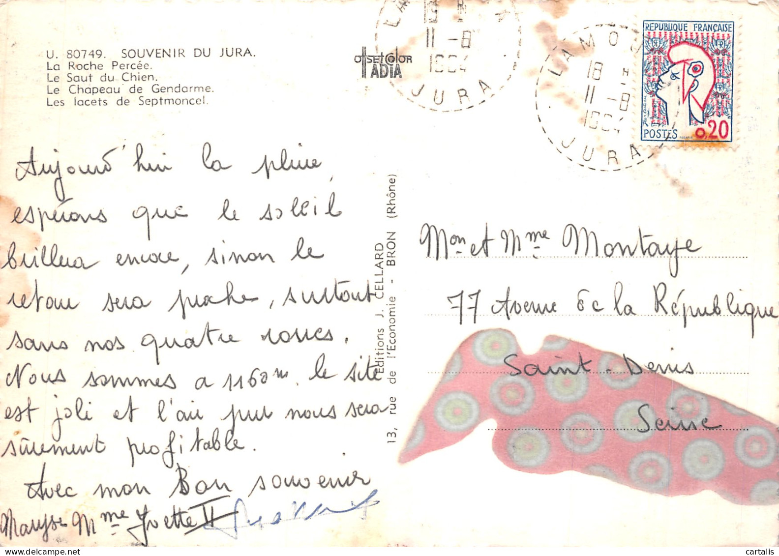 39-LE JURA-N°4204-D/0301 - Other & Unclassified
