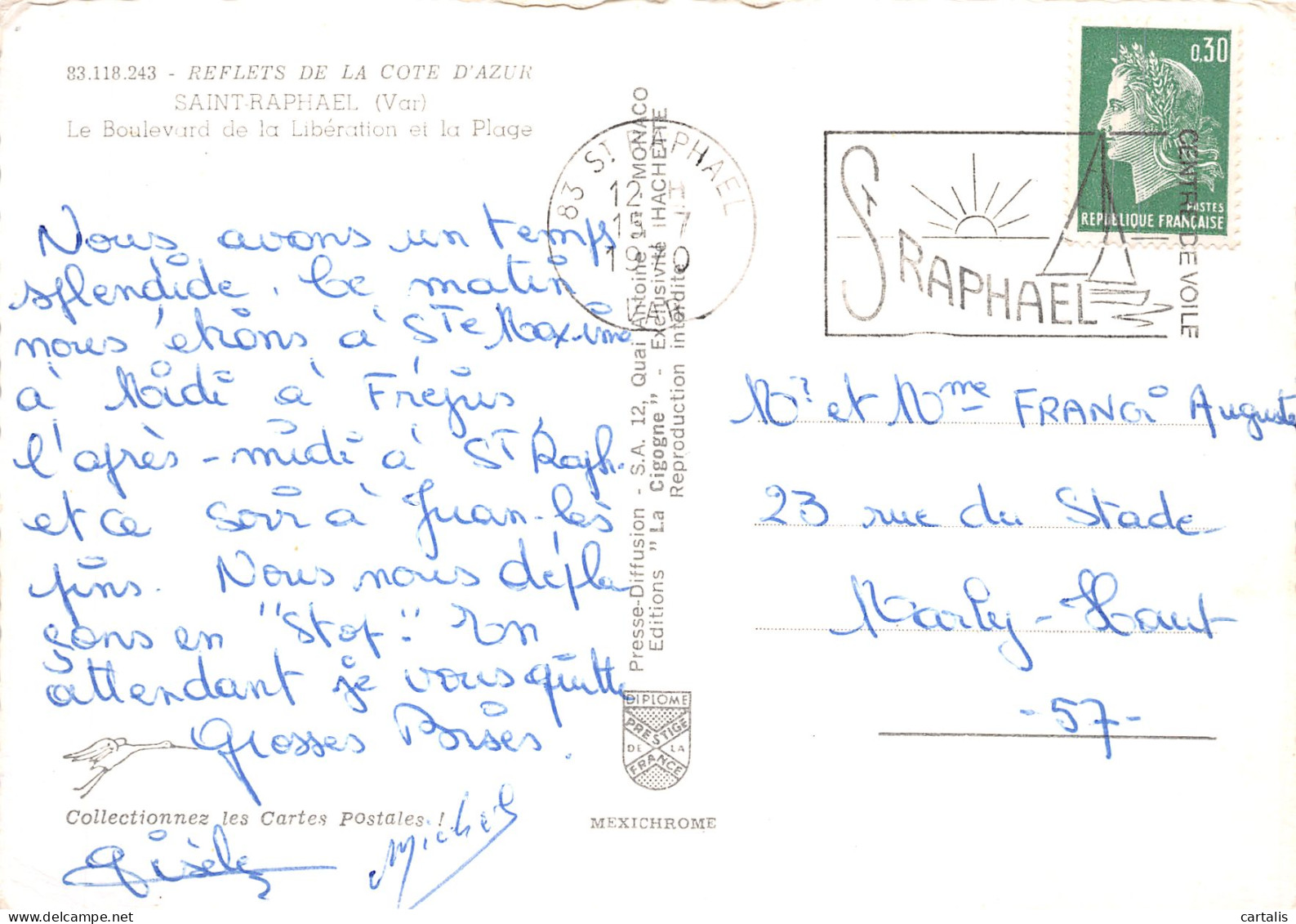 83-SAINT RAPHAEL-N°4204-D/0235 - Saint-Raphaël