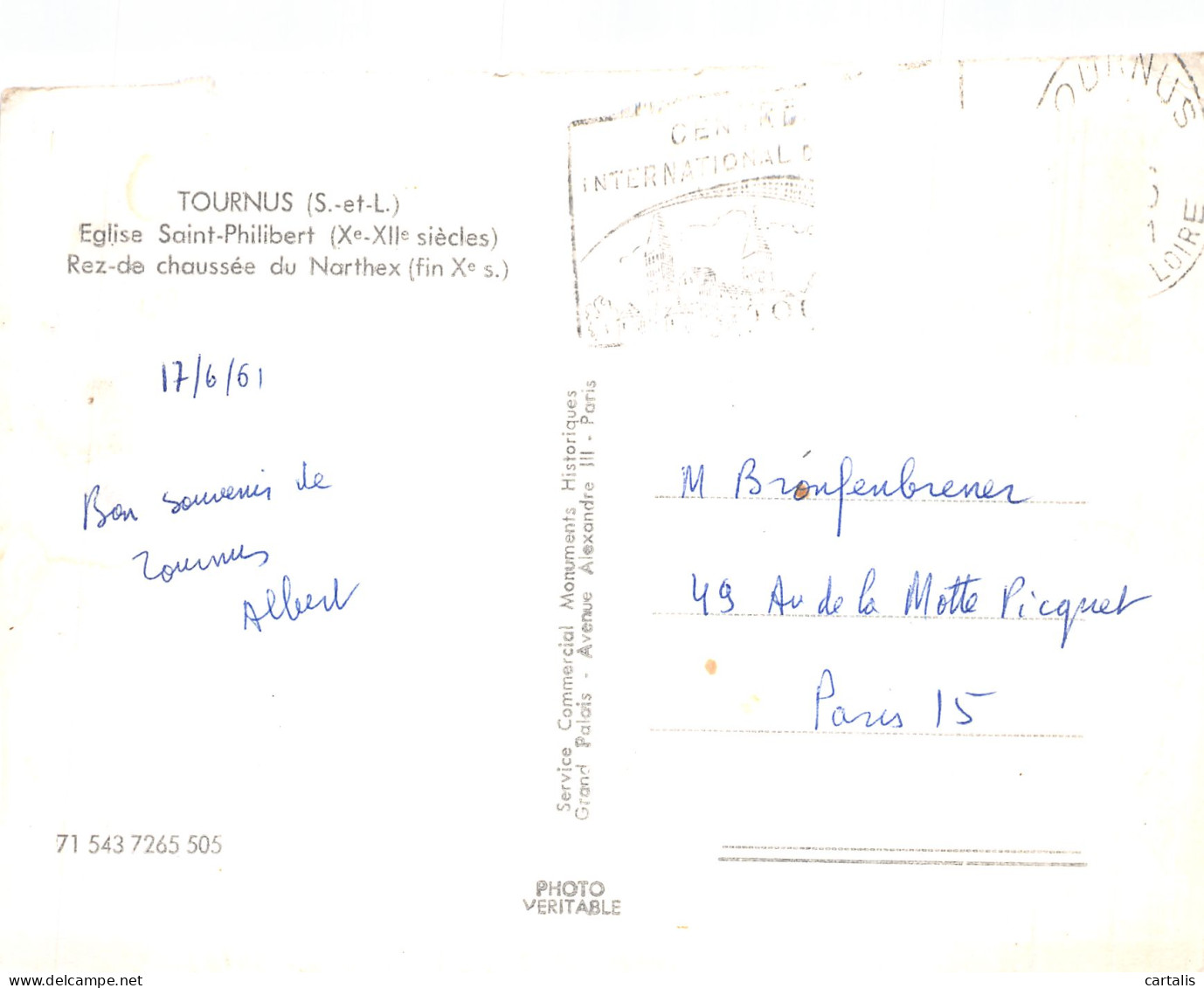 71-TOURNUS-N°4204-D/0219 - Other & Unclassified