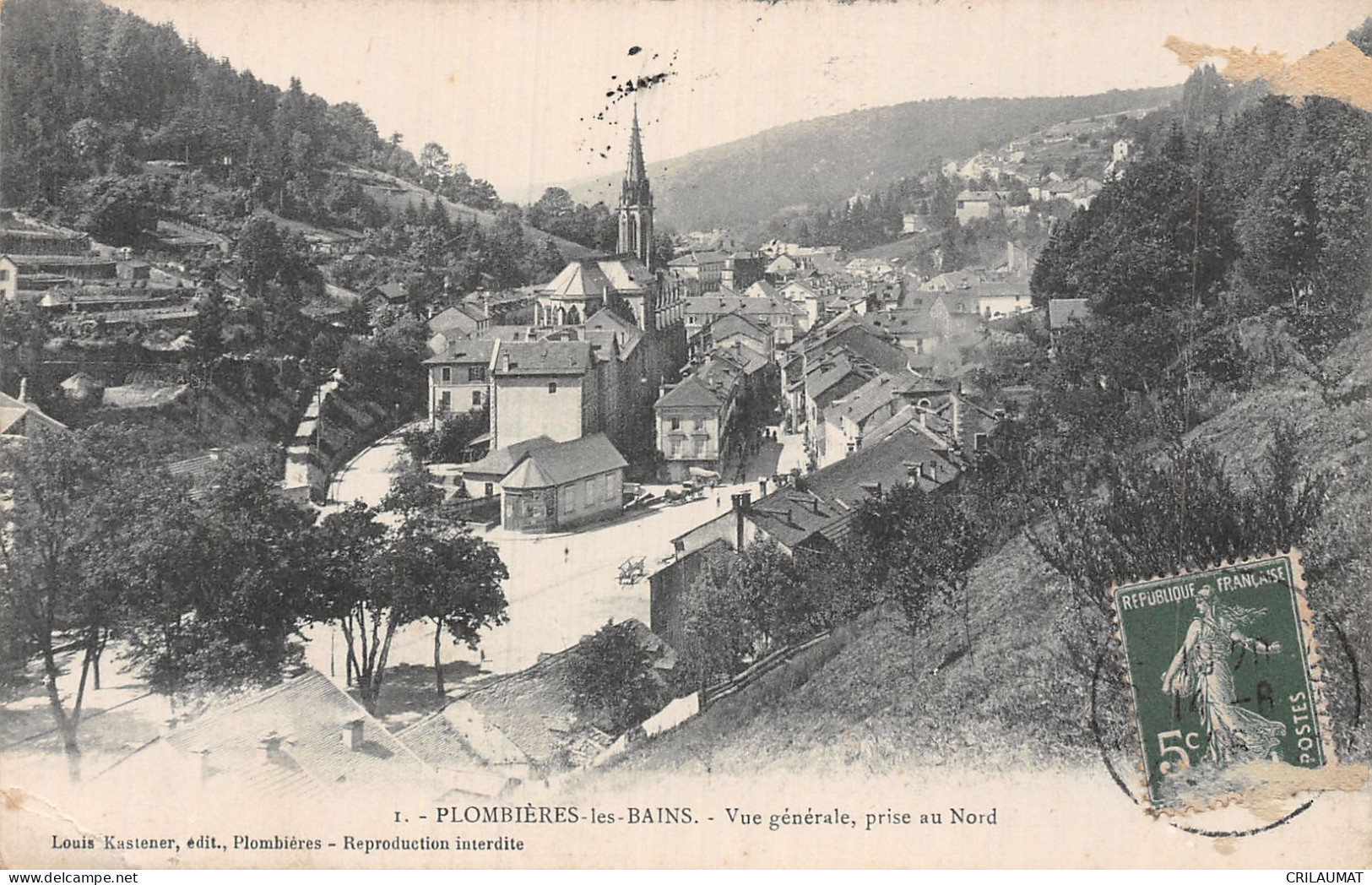 88-PLOMBIERES LES BAINS-N°5149-H/0061 - Plombieres Les Bains