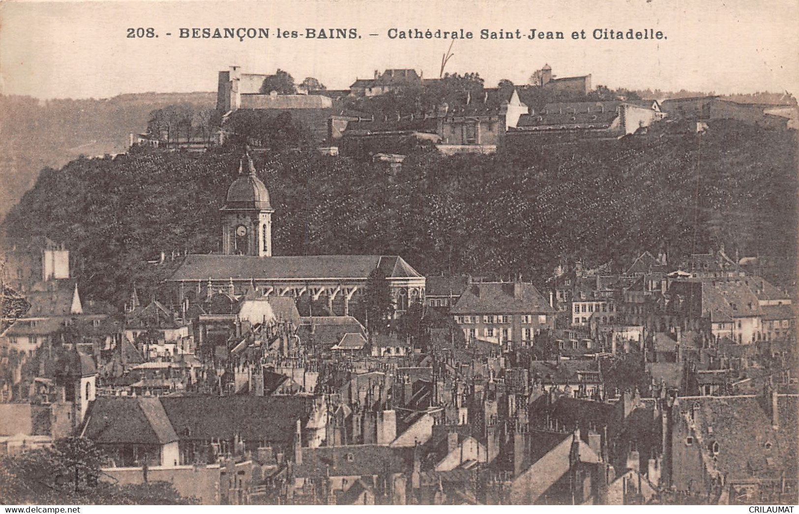 25-BESANCON LES BAINS-N°5149-G/0259 - Besancon