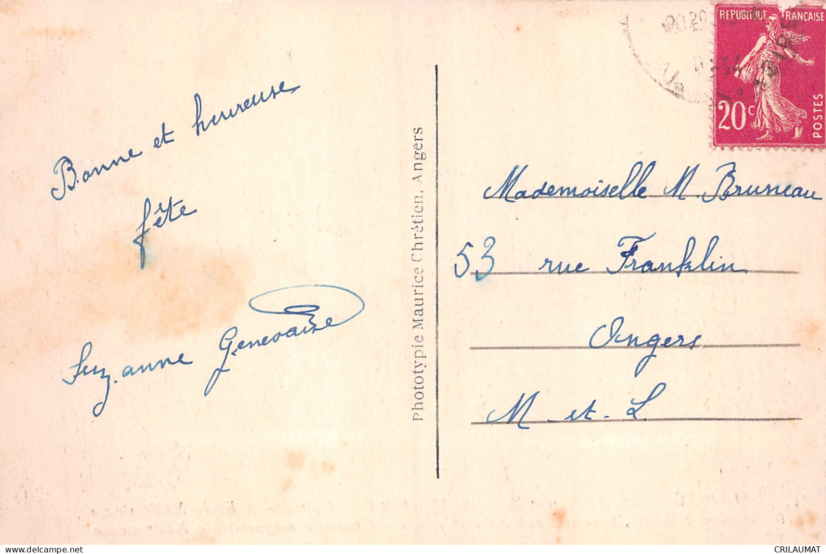 49-CHARCE SAINT ELLIER-N°5149-G/0235 - Other & Unclassified