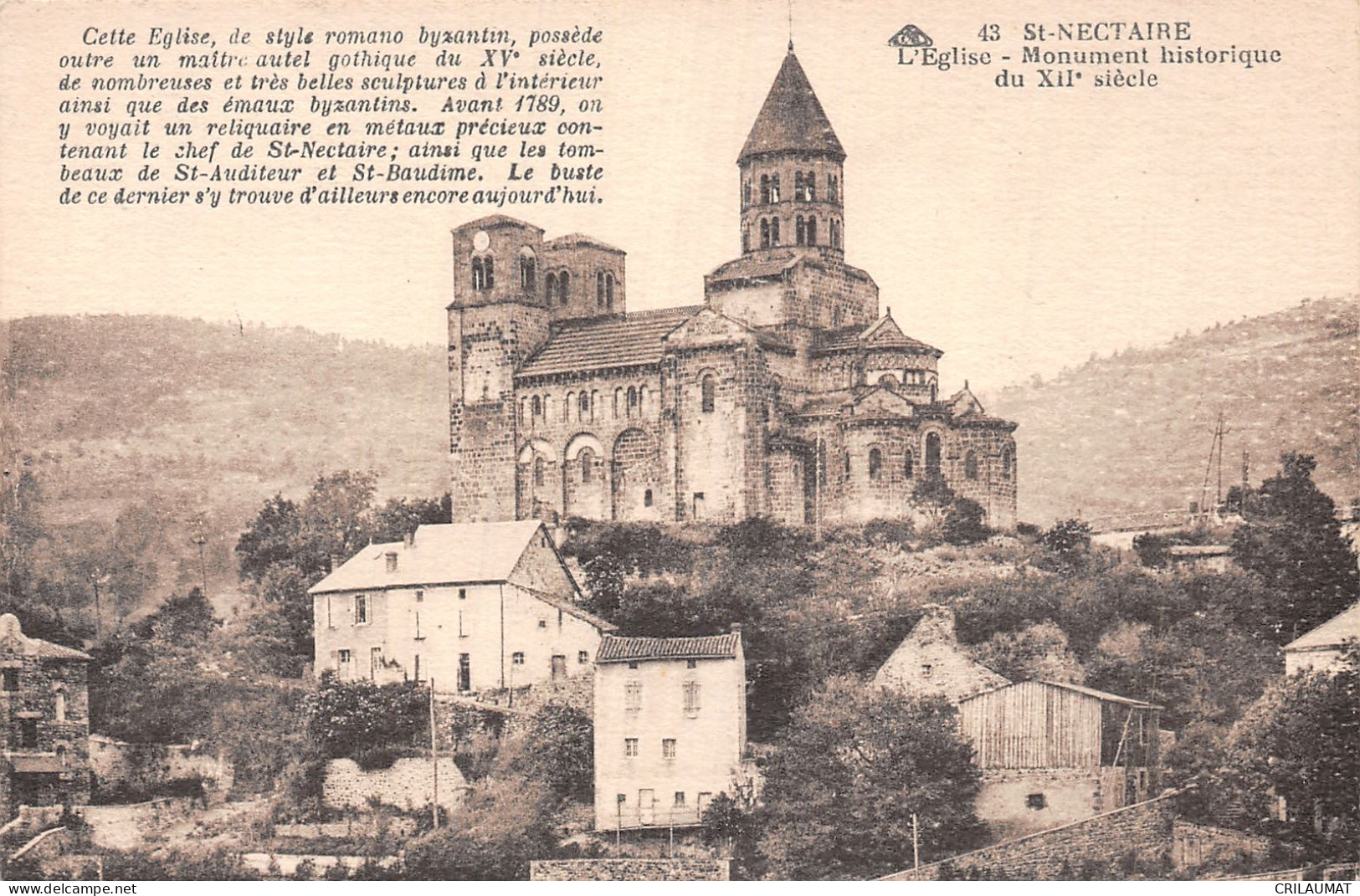 63-SAINT NECTAIRE-N°5149-F/0377 - Saint Nectaire