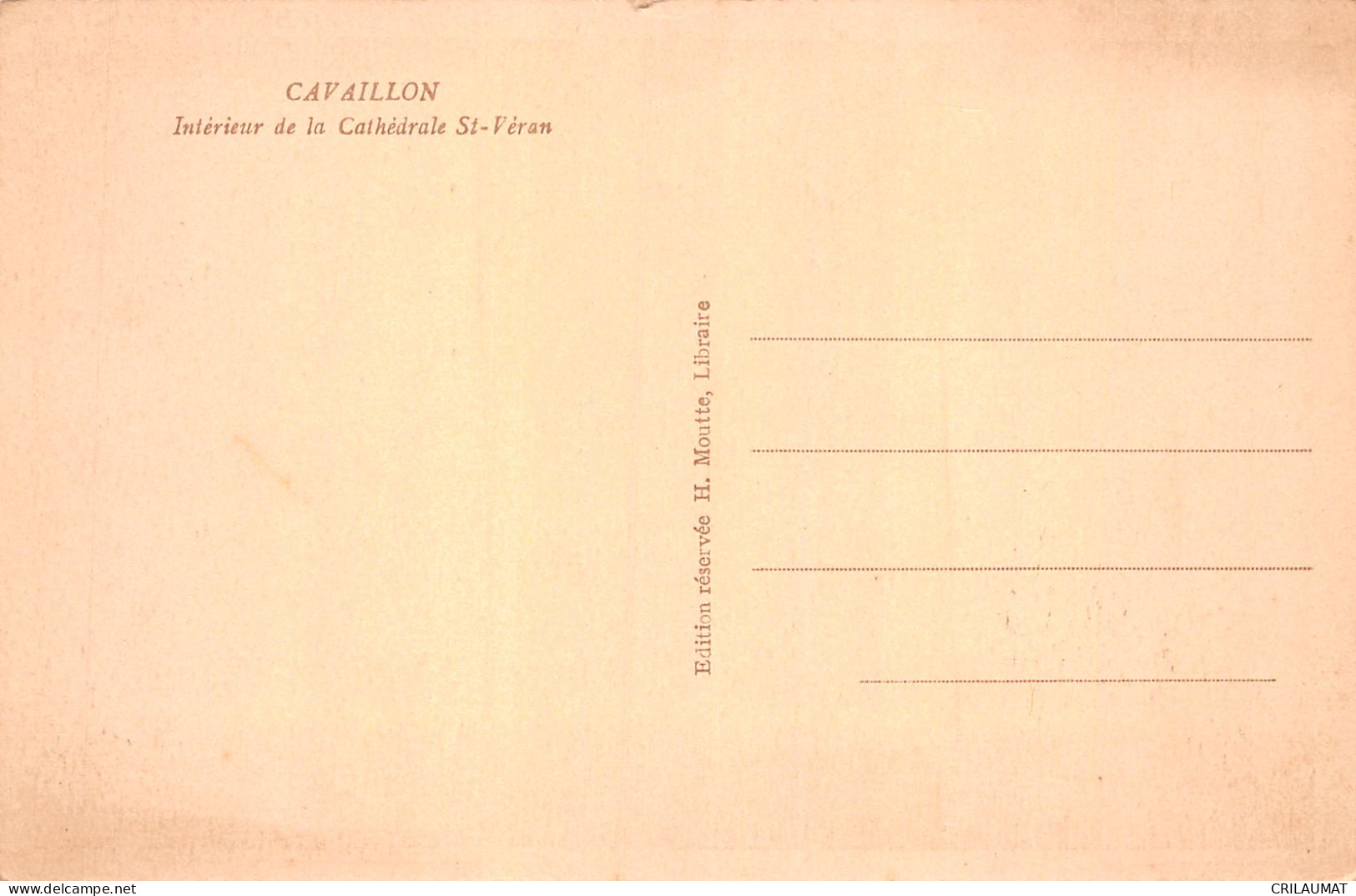 84-CAVAILLON-N°5149-F/0307 - Cavaillon