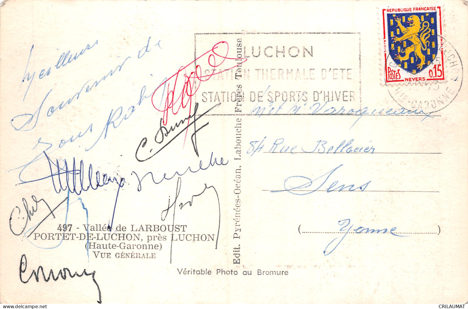 31-PORTET DE LUCHON-N°5149-F/0193 - Other & Unclassified