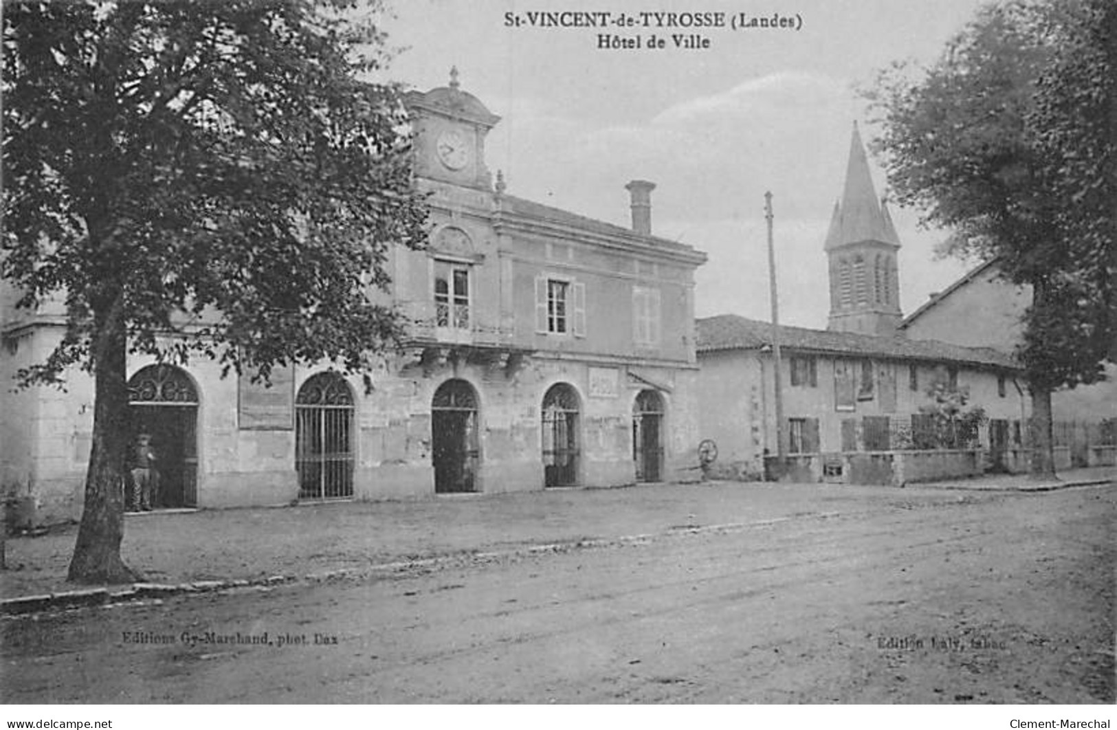 SAINT VINCENT DE TYROSSE - Hôtel De Ville - Très Bon état - Saint Vincent De Tyrosse