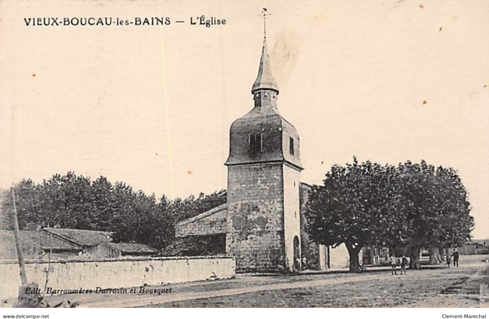 VIEUX BOUCAU LES BAINS - L'Eglise - Très Bon état - Vieux Boucau