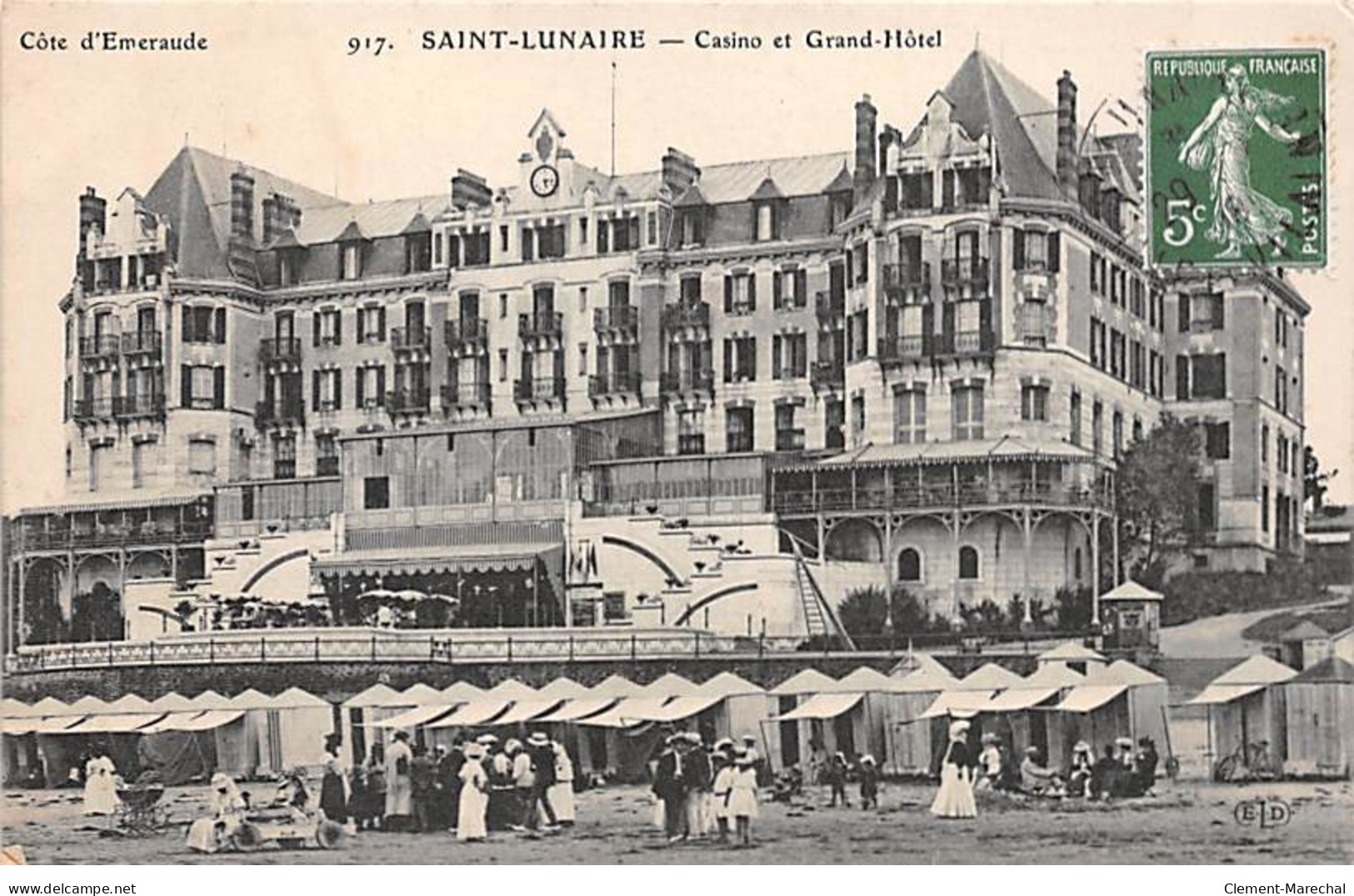 SAINT LUNAIRE - Casino Et Grand Hôtel - Très Bon état - Saint-Lunaire