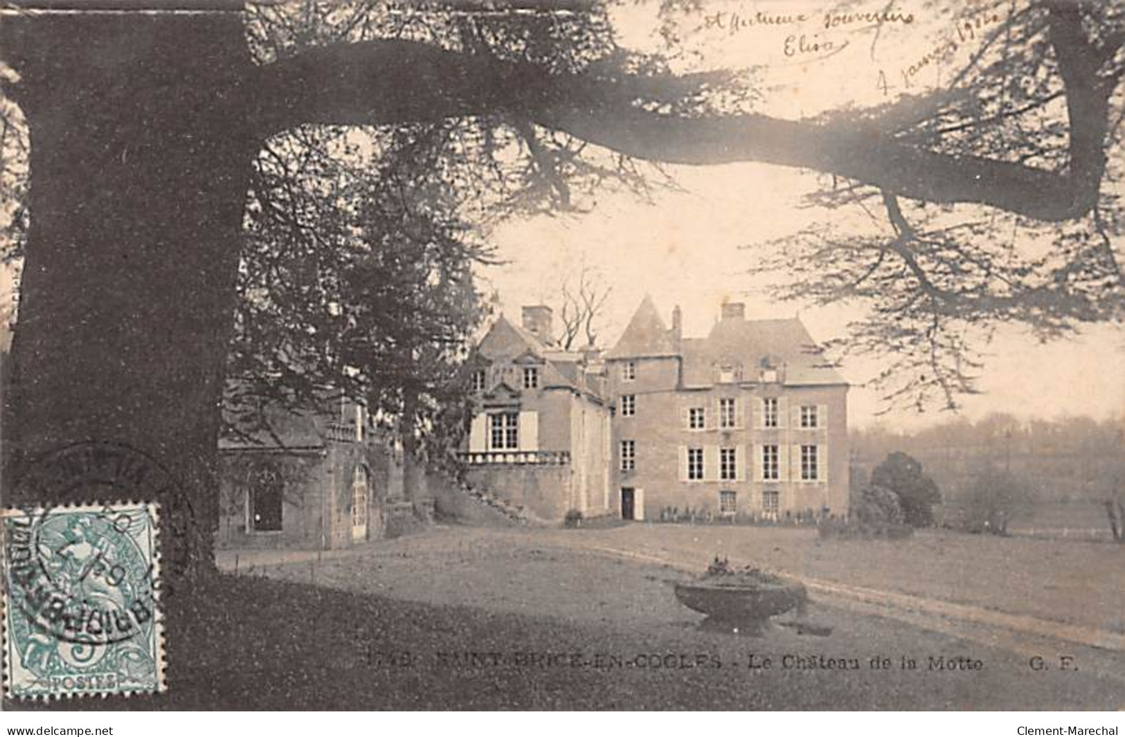 SAINT BRICE EN COGLES - Le Château De La Motte - Très Bon état - Other & Unclassified