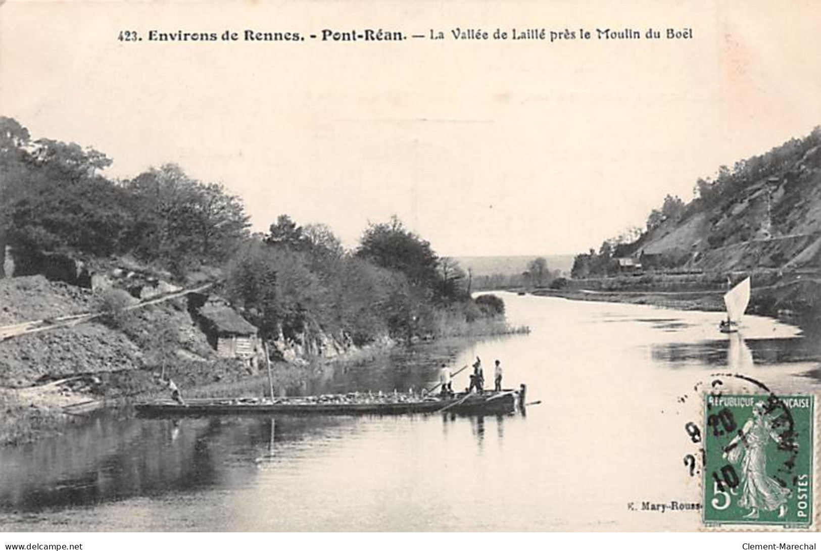 PONT REAN - La Vallée De Laillé Près Le Moulin Du Boël - Très Bon état - Other & Unclassified