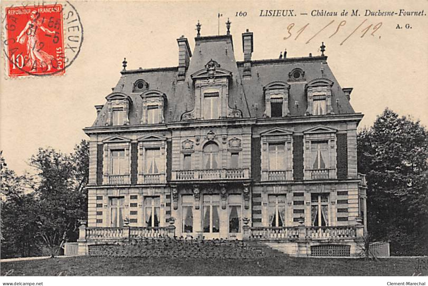LISIEUX - Château De M. Duchesne Fournet - Très Bon état - Lisieux