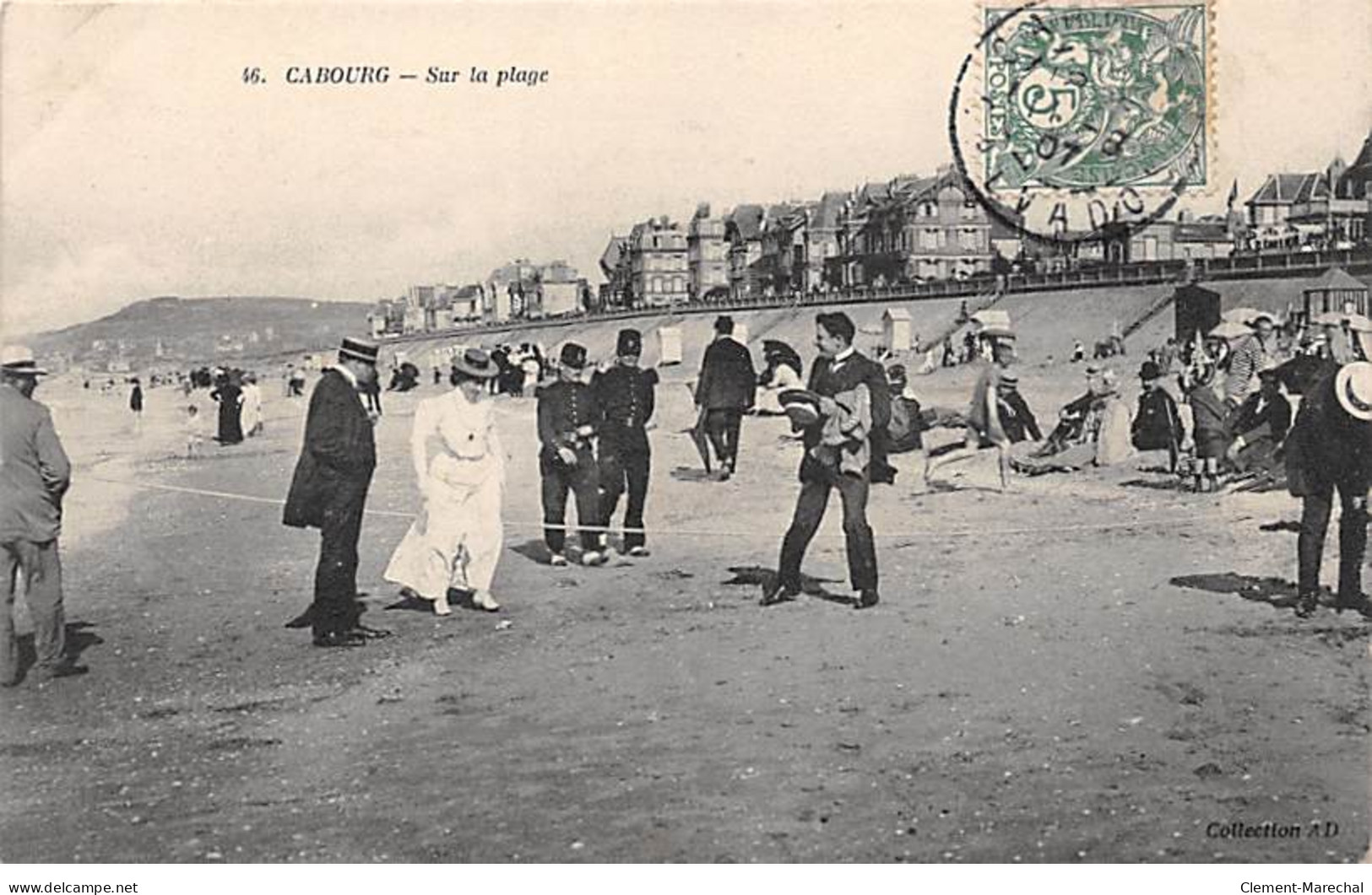 CABOURG - Sur La Plage - Très Bon état - Cabourg