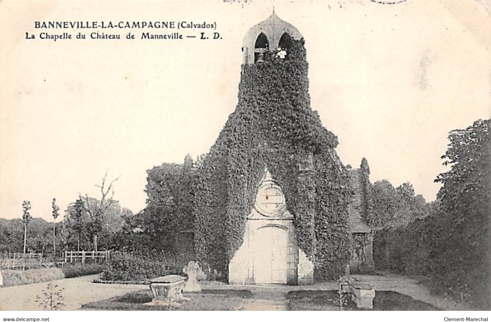 BANNEVILLE LA CAMPAGNE - La Chapelle Du Château De Manneville - Très Bon état - Other & Unclassified