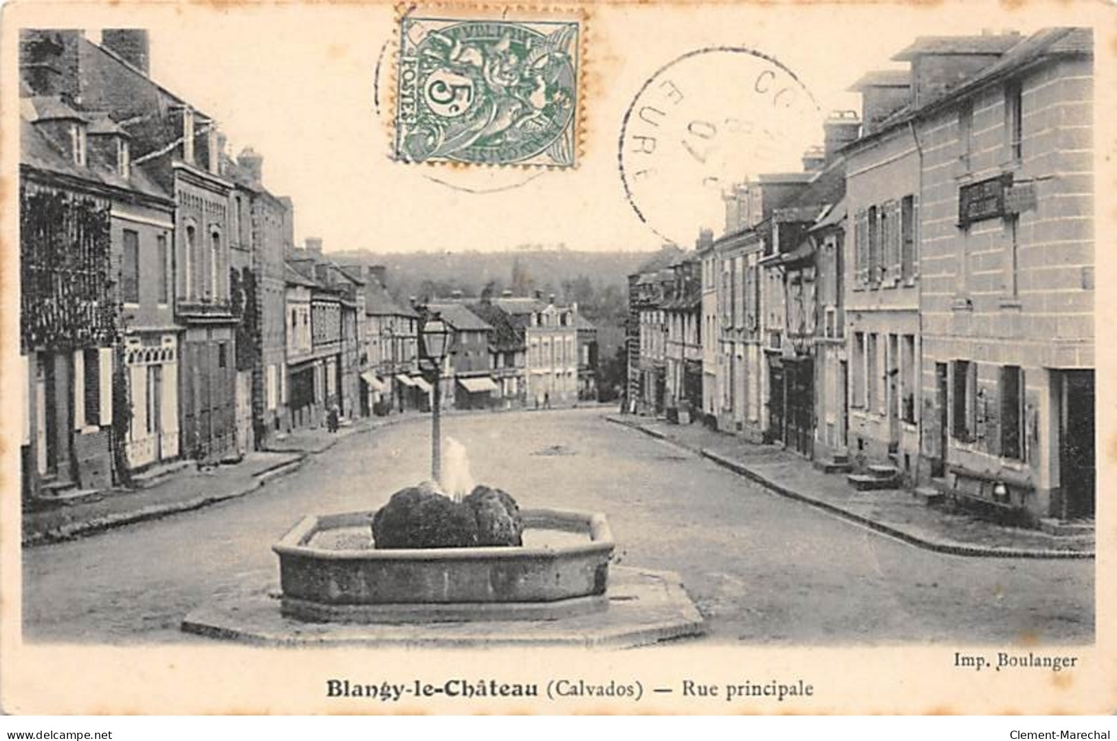 BLANGY LE CHATEAU - Rue Principale - Très Bon état - Other & Unclassified