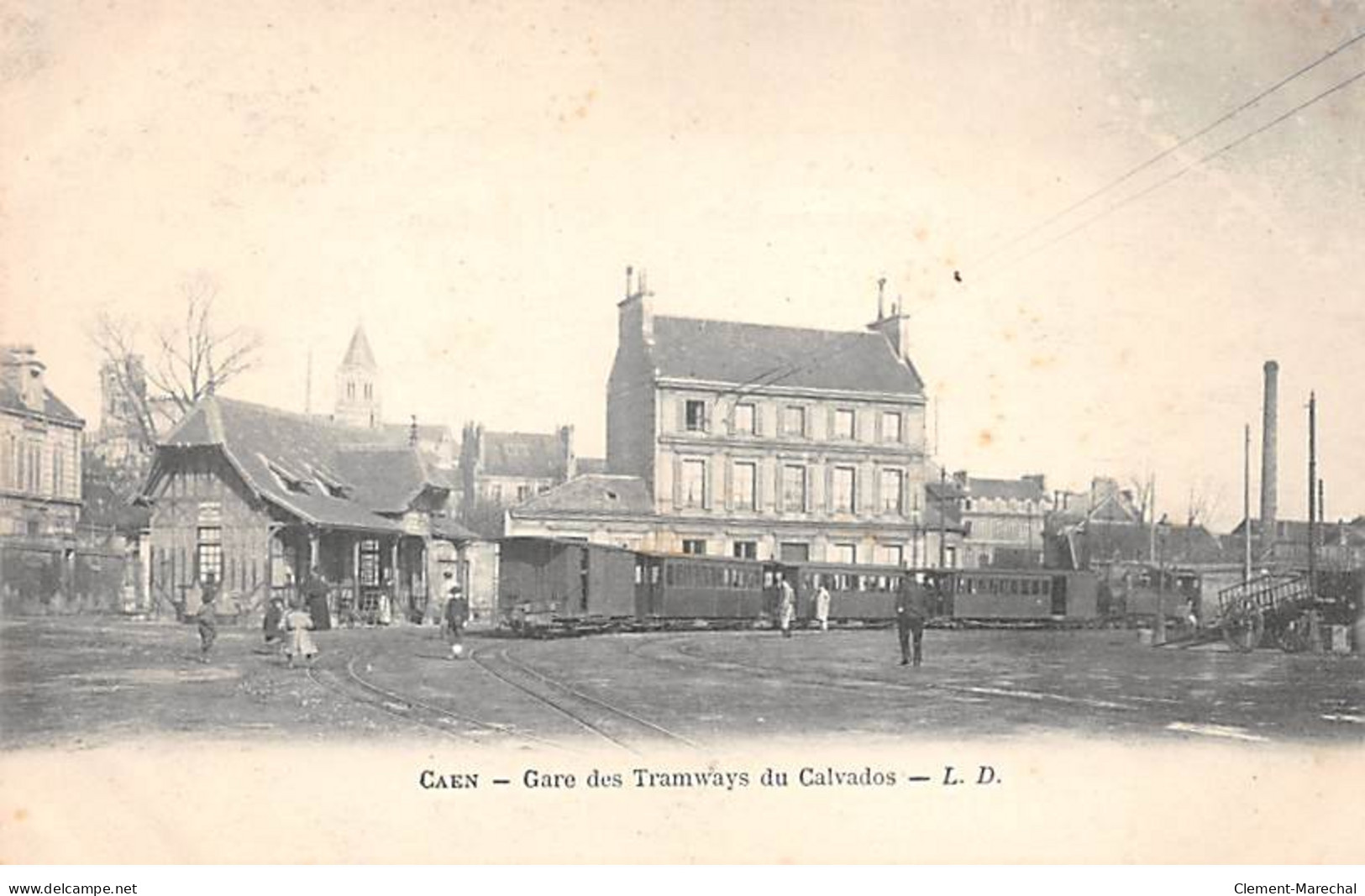 CAEN - Gare Des Tramways Du Calvados - Très Bon état - Caen
