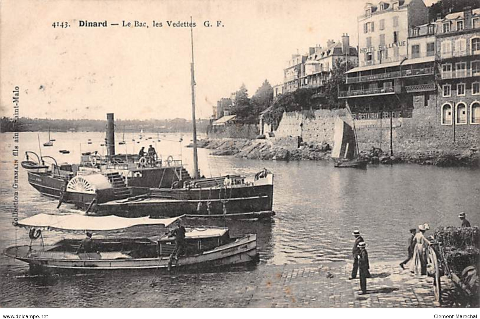 DINARD - Le Bac, Les Vedettes - Très Bon état - Dinard