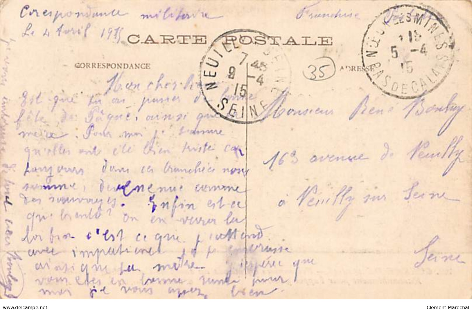 Guerre De 1914 15 - Prisonniers Allemands Au Camp De COETQUIDAM - Très Bon état - Other & Unclassified