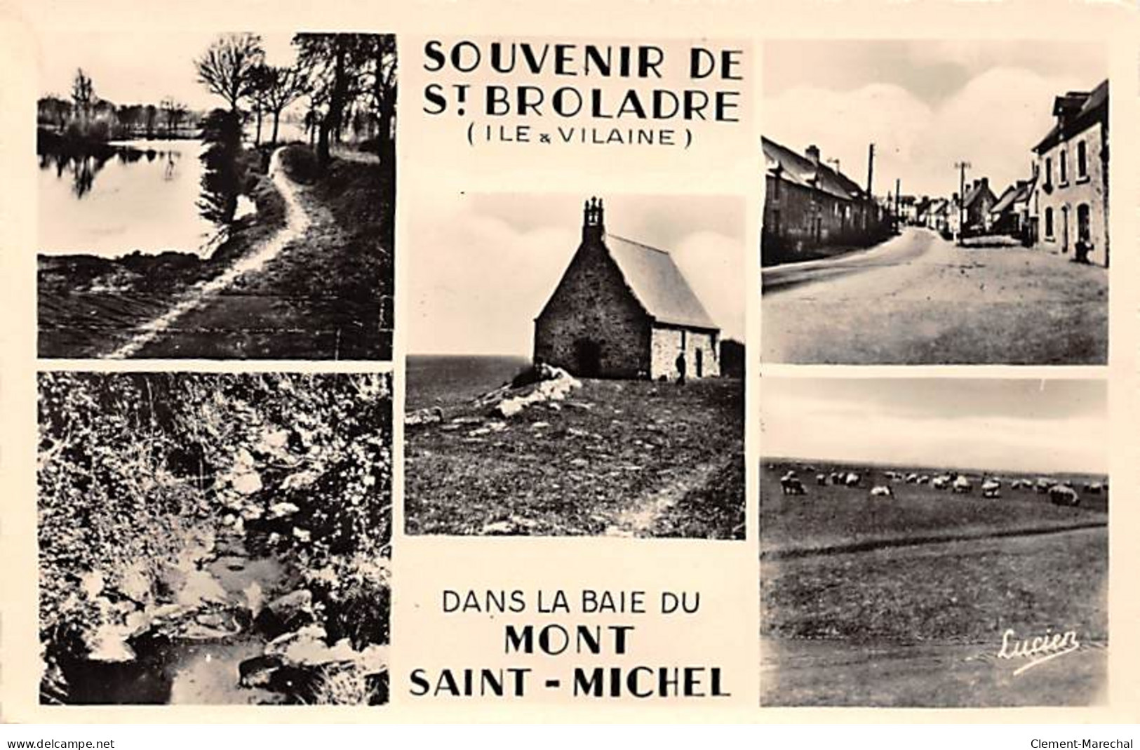 Souvenir De SAINT BROLADRE Dans La Baie Du Mont Saint Michel - Très Bon état - Other & Unclassified