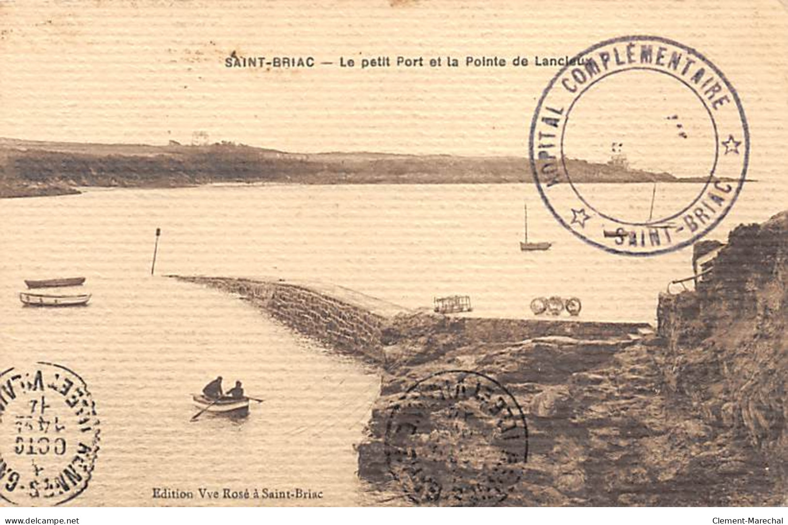 SAINT BRIAC - Le Petit Port Et La Pointe De Lancieux - Très Bon état - Saint-Briac