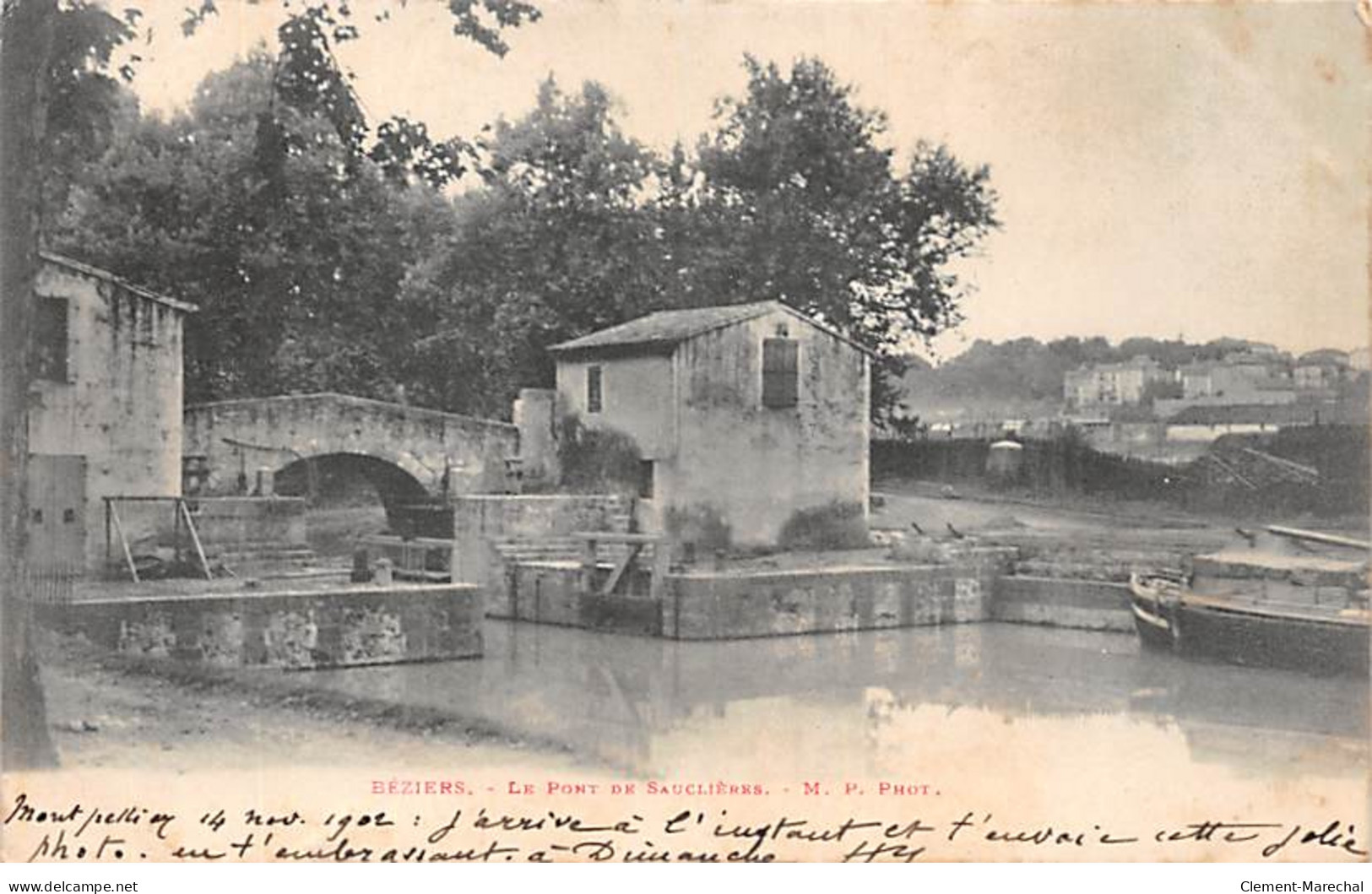 BEZIERS - Le Pont De Sauclières - Très Bon état - Beziers