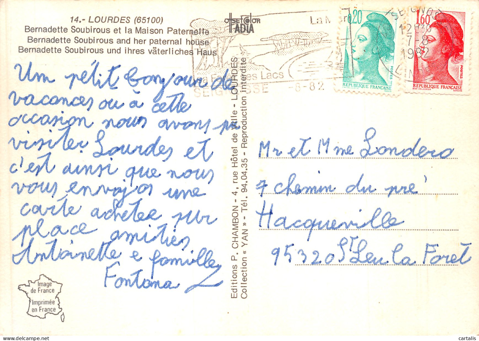 65-LOURDES-N°4205-C/0269 - Lourdes