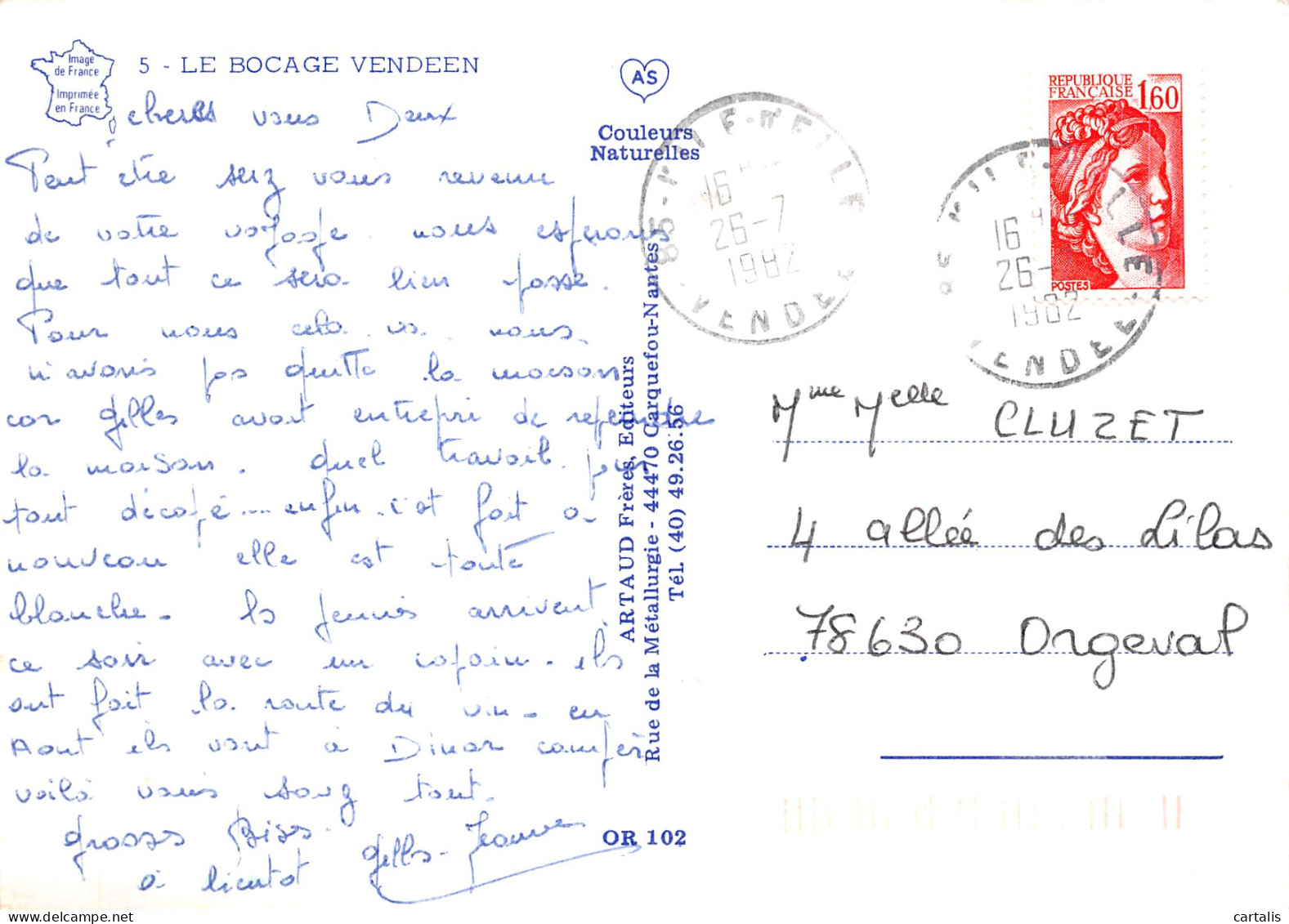 85-VENDEE BOCAGE-N°4205-C/0161 - Other & Unclassified