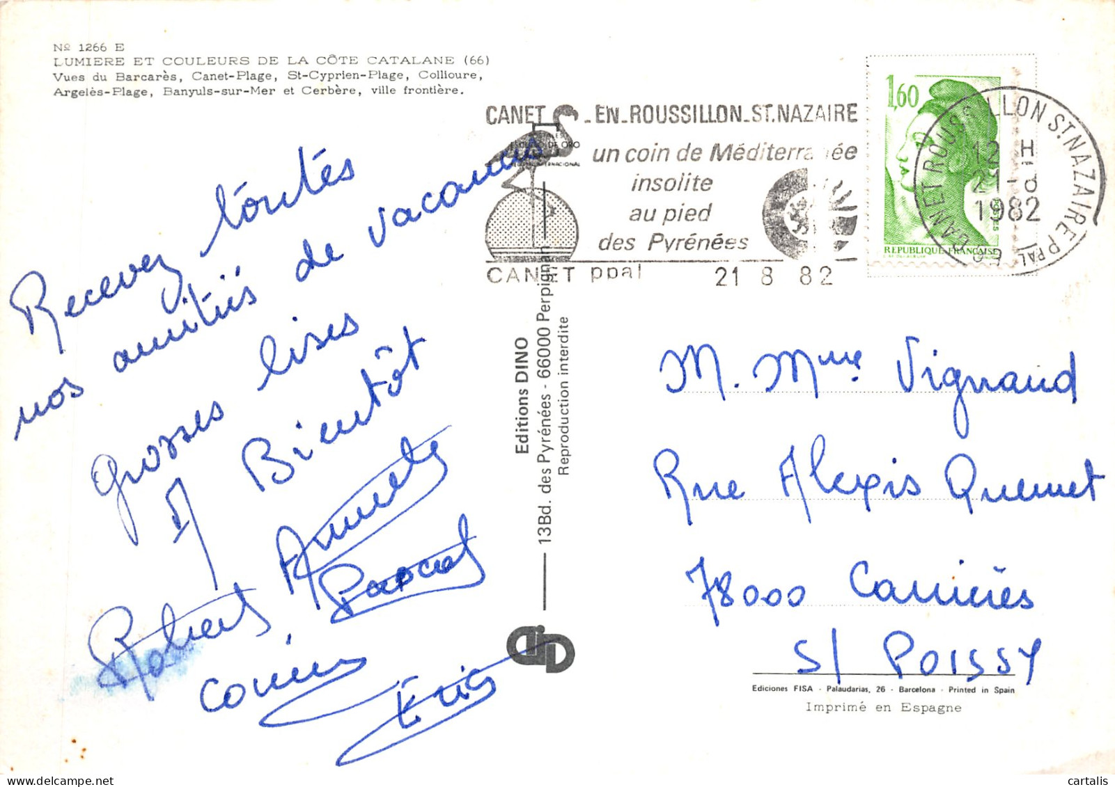 66-COTE CATALANE-N°4205-C/0111 - Other & Unclassified