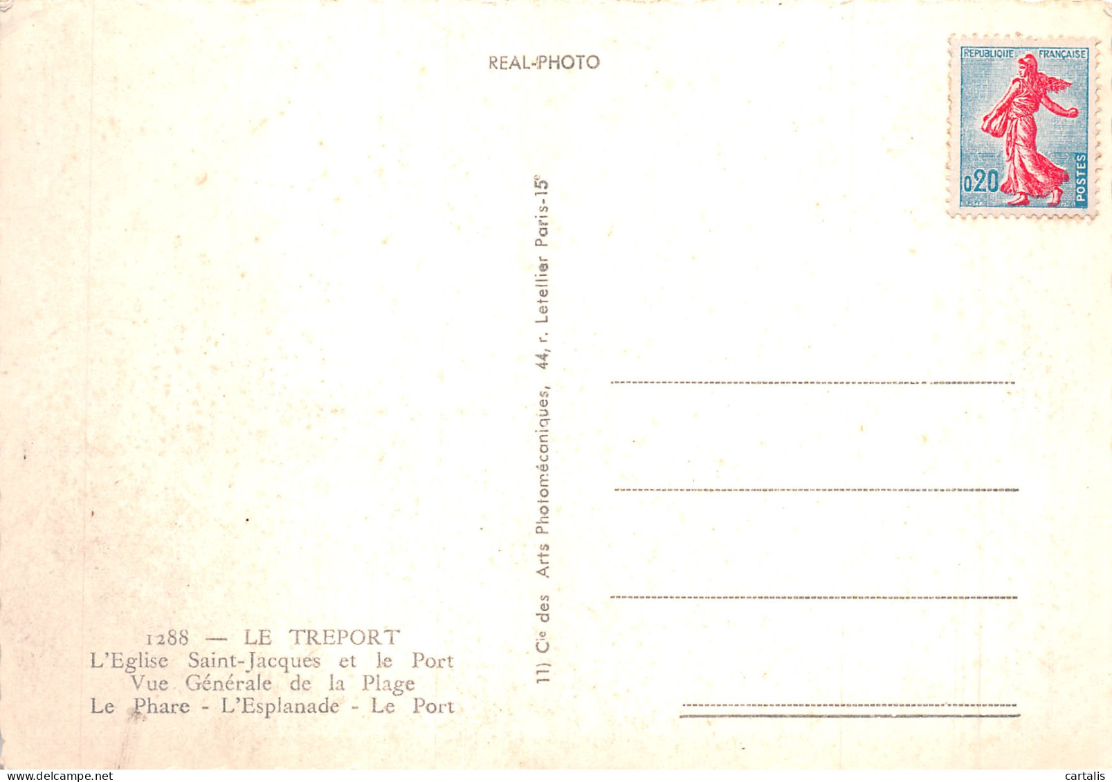 76-LE TREPORT-N°4205-C/0083 - Le Treport