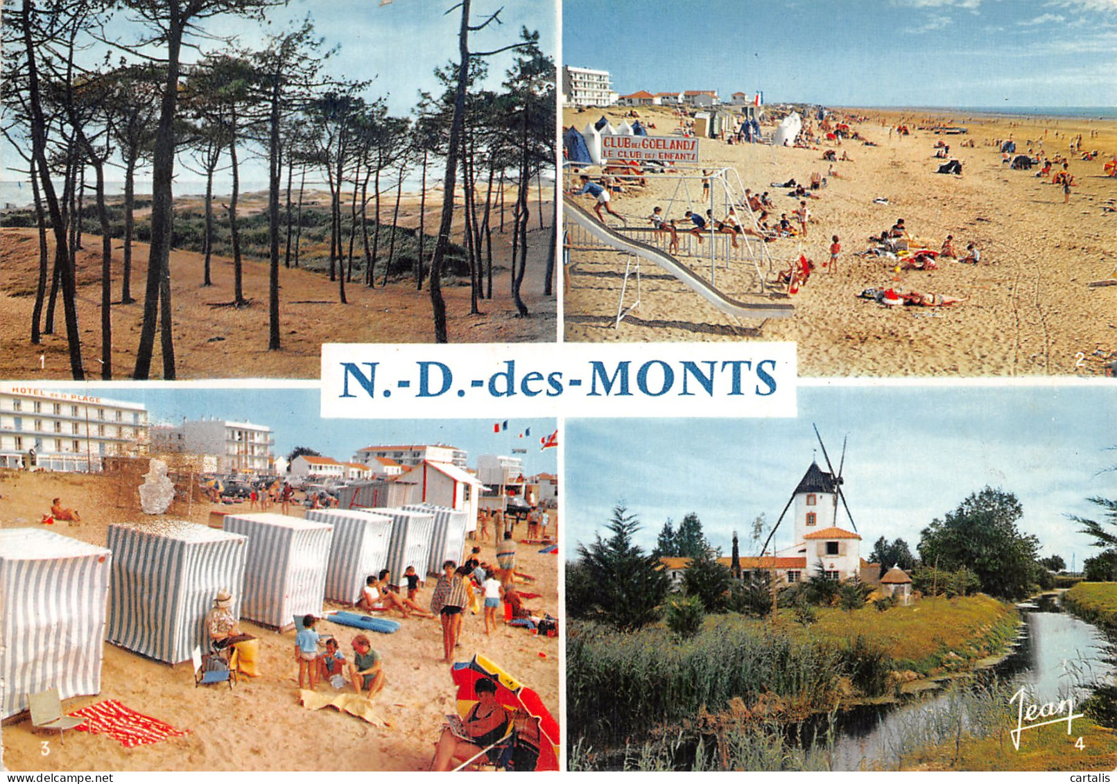 85-NOTRE DAME DE MONTS-N°4205-C/0069 - Sonstige & Ohne Zuordnung