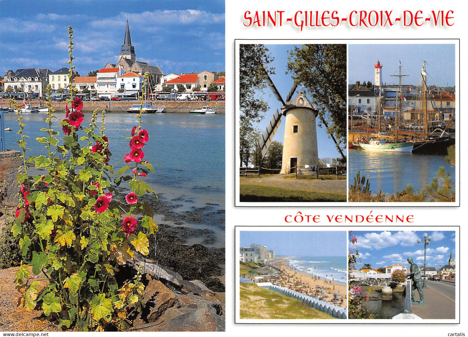 85-SAINT GILLES CROIX DE VIE-N°4205-B/0371 - Saint Gilles Croix De Vie