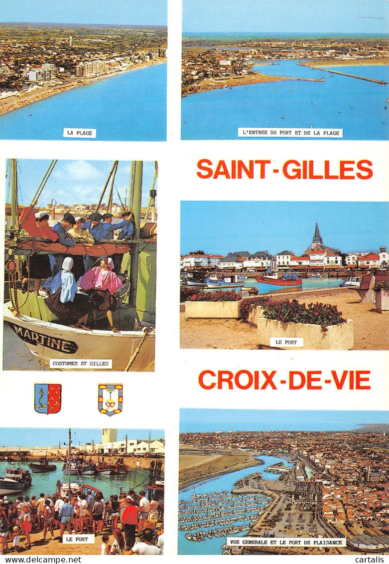 85-SAINT GILLES CROIX DE VIE-N°4205-B/0313 - Saint Gilles Croix De Vie