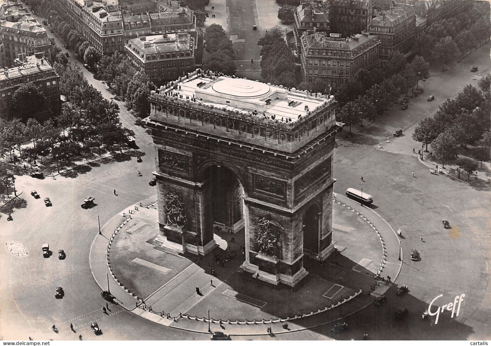 75-PARIS ARC DE TRIOMPHE-N°4205-B/0257 - Arc De Triomphe