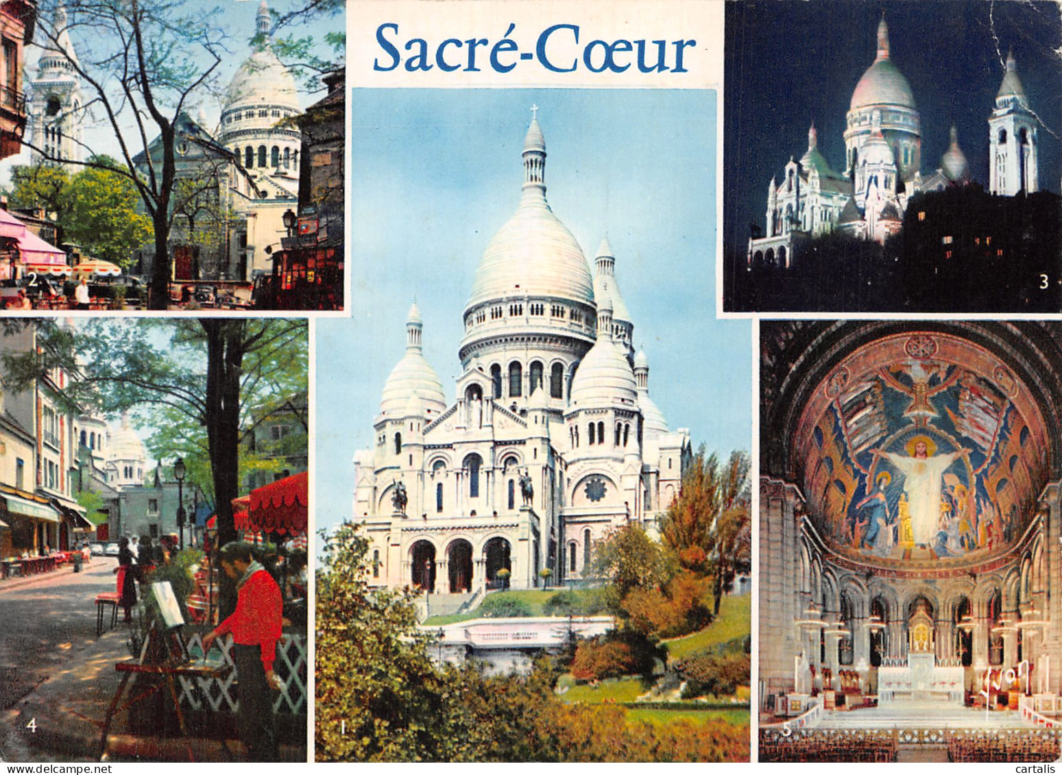 75-PARIS SACRE CŒUR-N°4205-B/0219 - Sacré Coeur