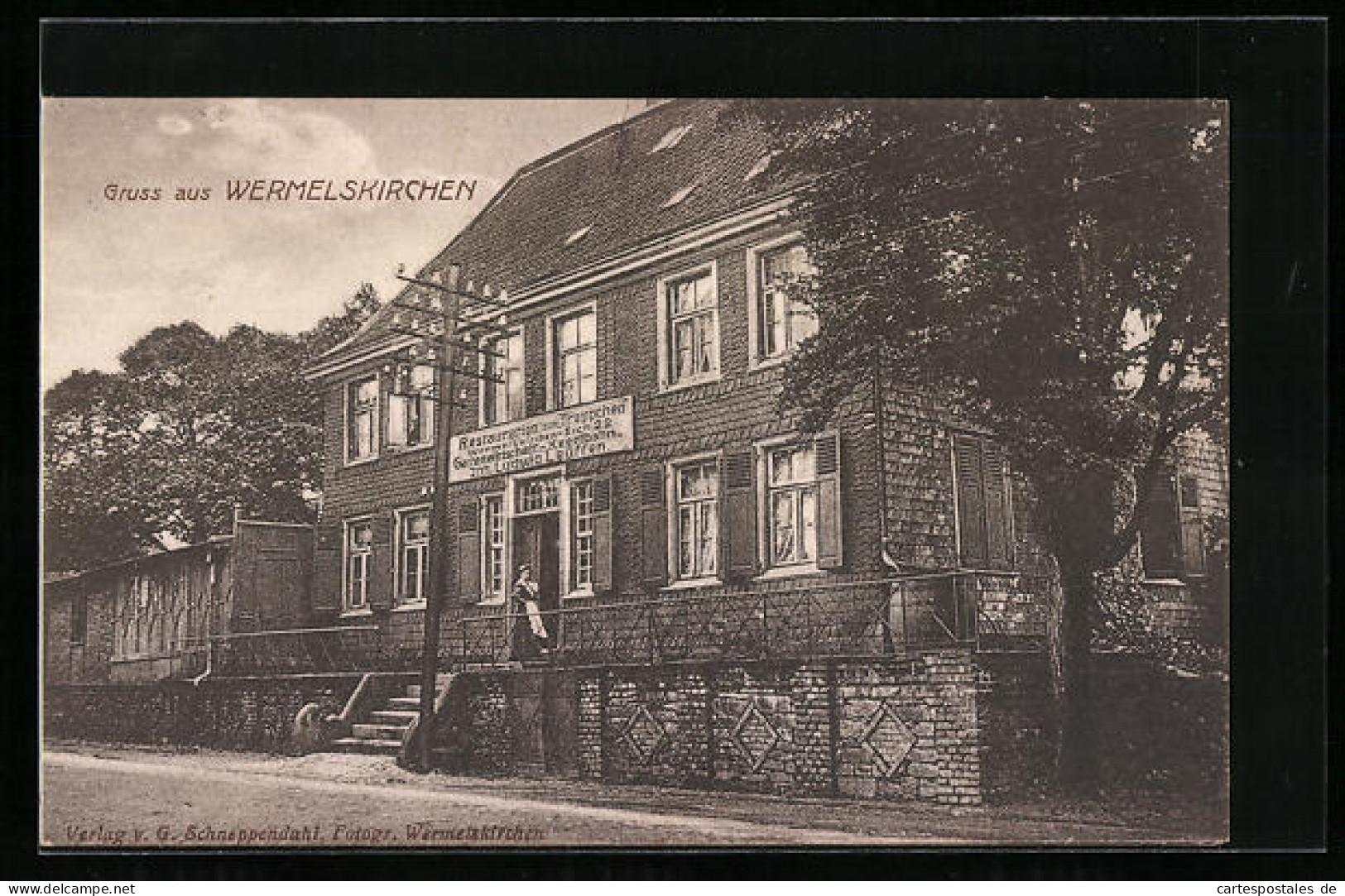 AK Wermelskirchen, Restauration Zum Treppchen  - Wermelskirchen