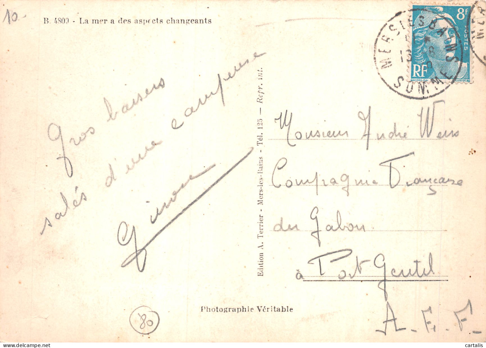 80-LA MER ET LE PHARE-N°4205-B/0079 - Other & Unclassified