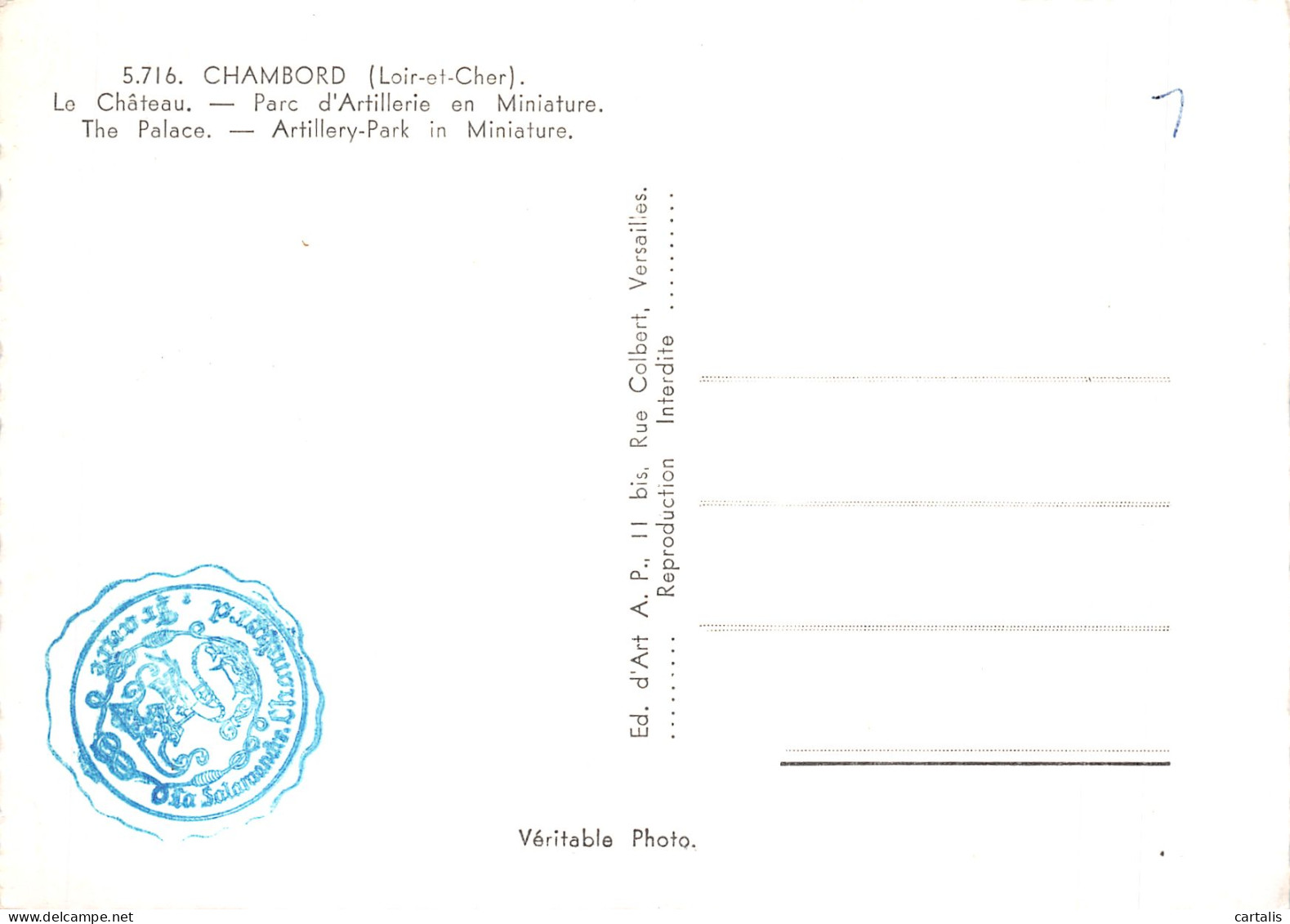 41-CHAMBORD-N°4205-A/0335 - Chambord