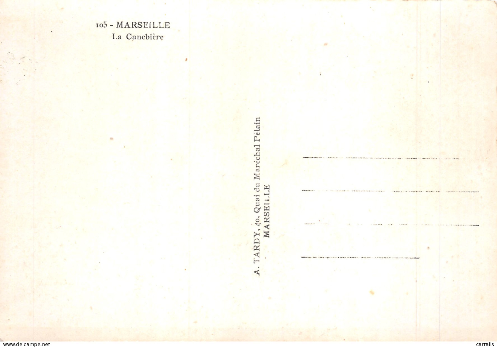 13-MARSEILLE-N°4205-A/0209 - Ohne Zuordnung