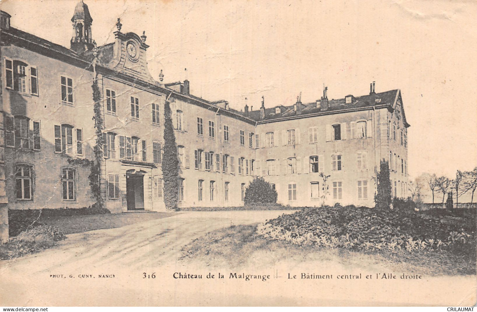 54-CHÂTEAU DE LA MALGRANGE-N°5150-B/0131 - Other & Unclassified