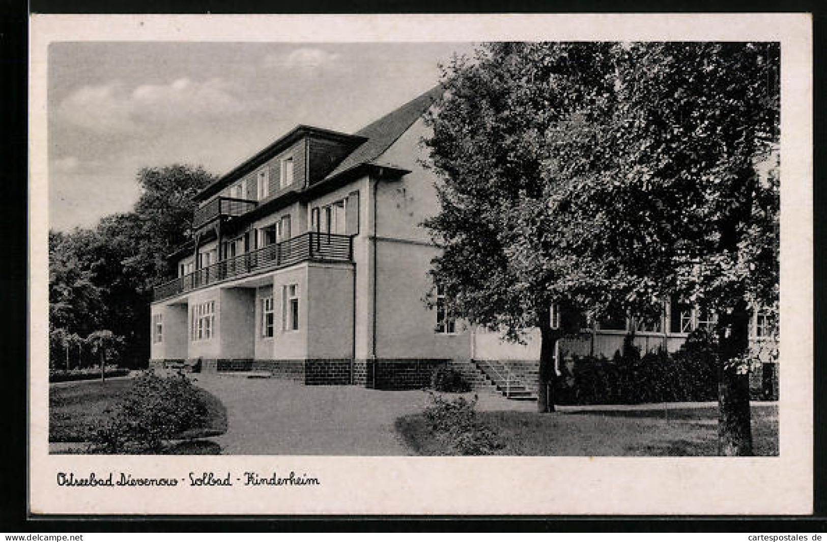 AK Dievenow, Kinderheim Im Solbad  - Pommern