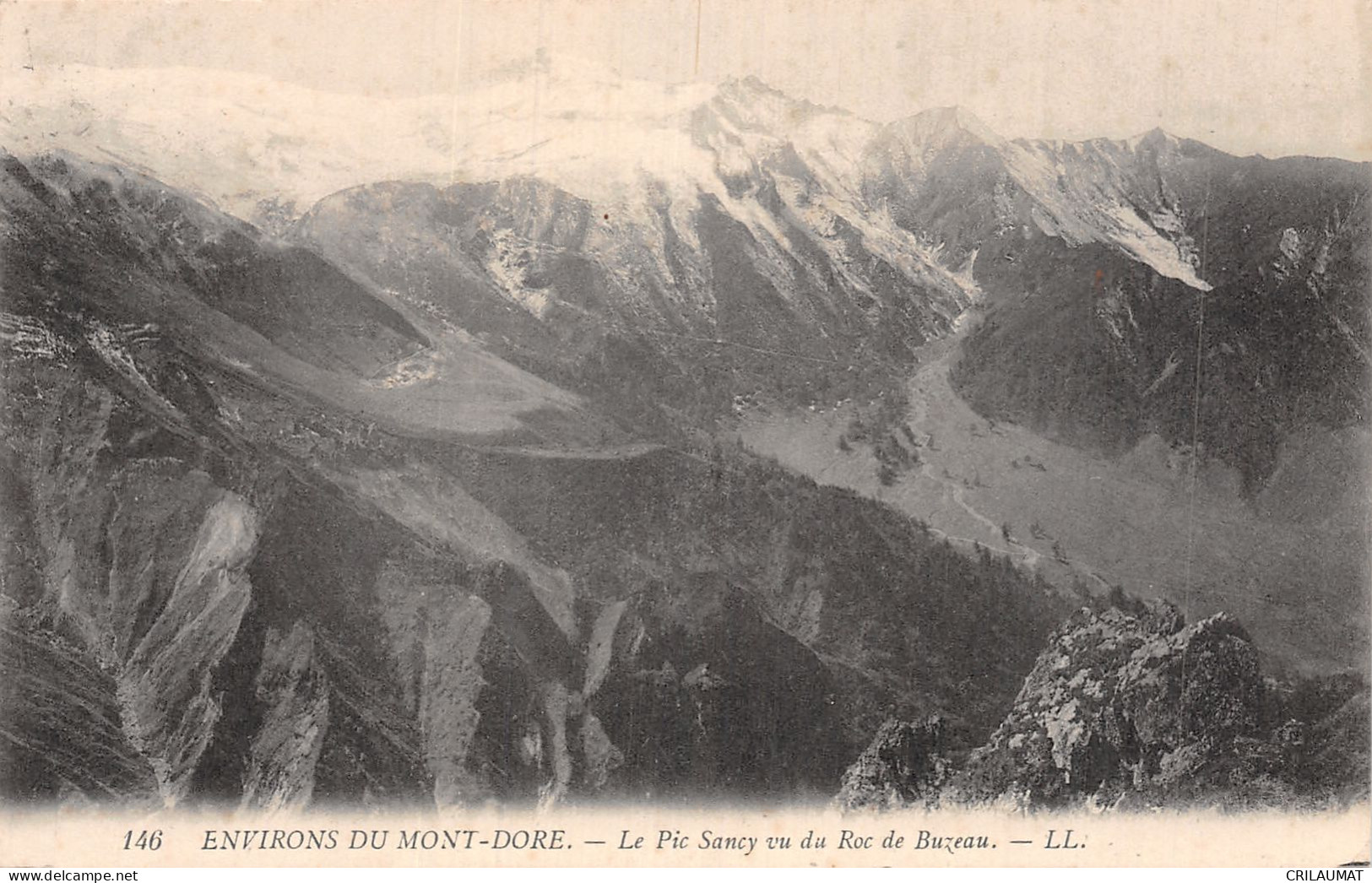 63-LE PIC SANCY VU DU ROC DE BUZEAU-N°5150-A/0233 - Autres & Non Classés