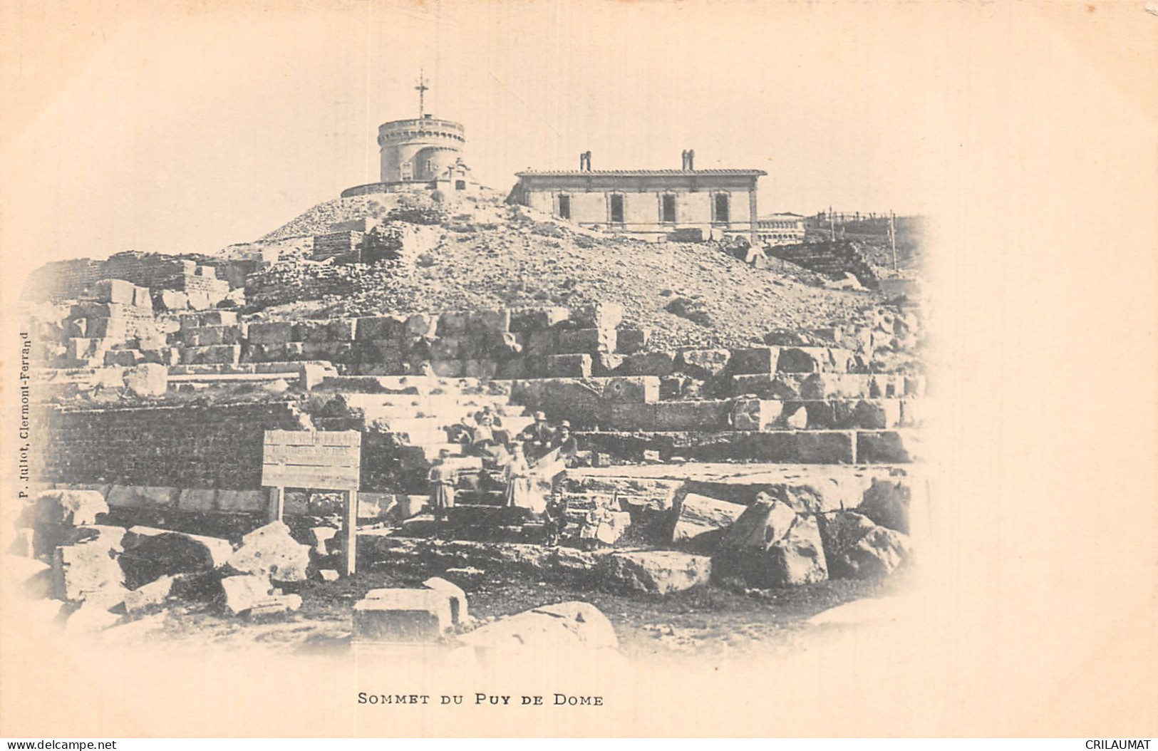 63-SOMMET DU PUY DE DOME-N°5150-A/0183 - Autres & Non Classés