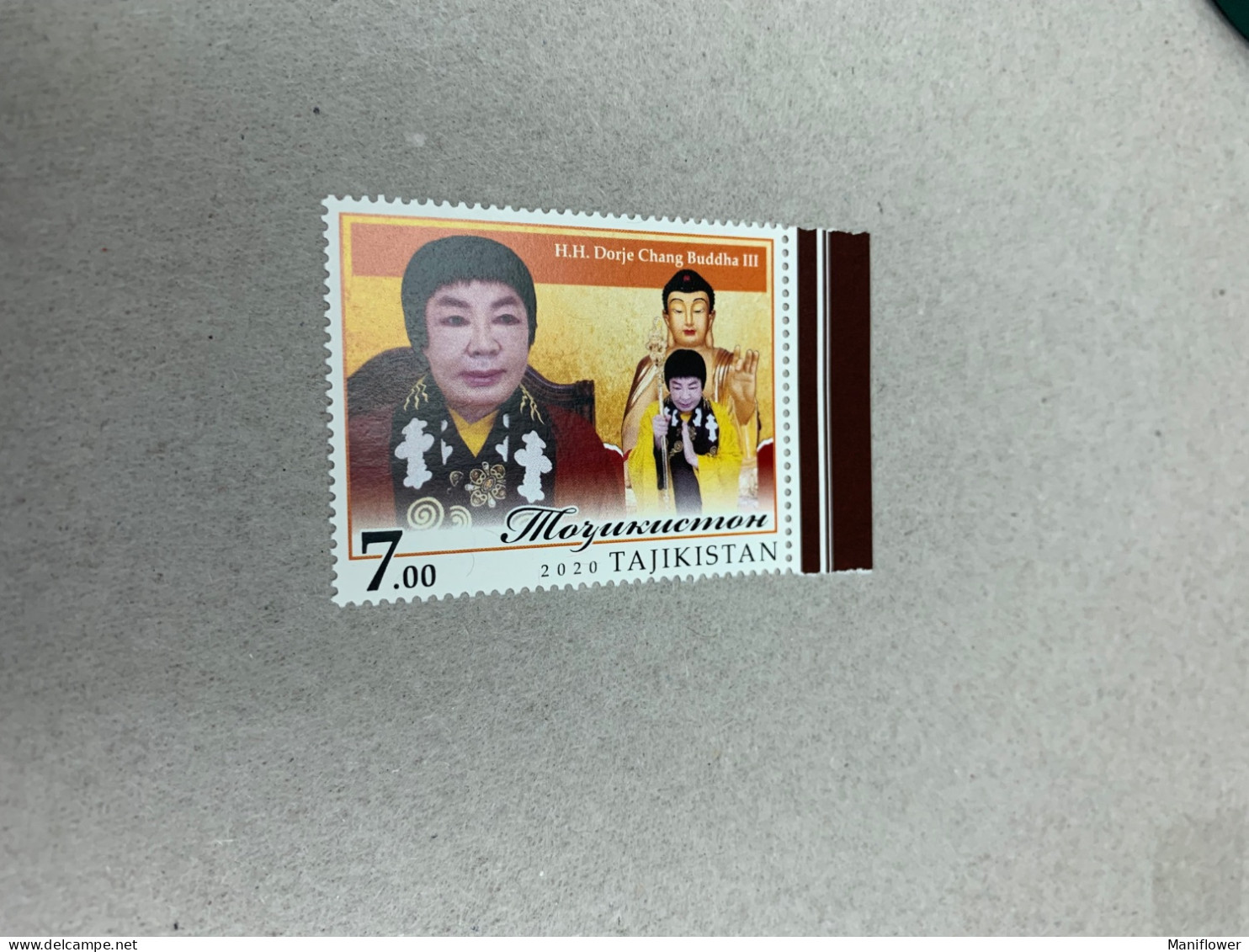 2020 Buddha Stamp MNH Tajikistan - Buddhismus