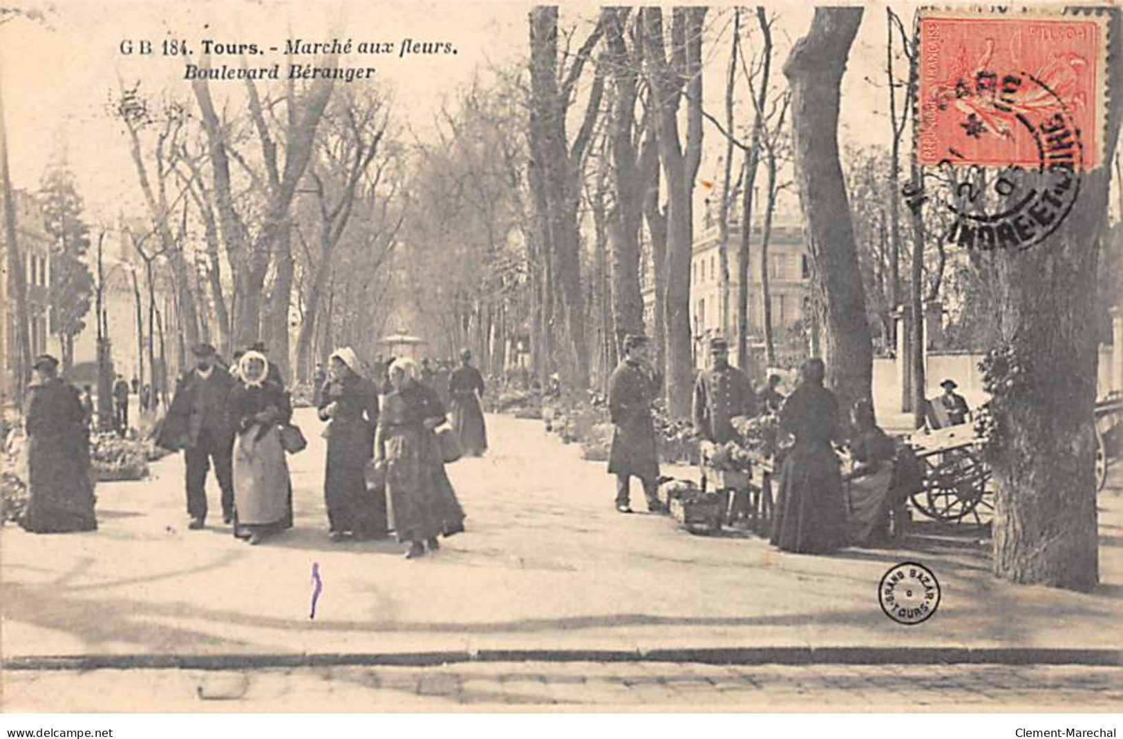 TOURS - Marché Aux Fleurs, Boulevard Béranger - Très Bon état - Tours