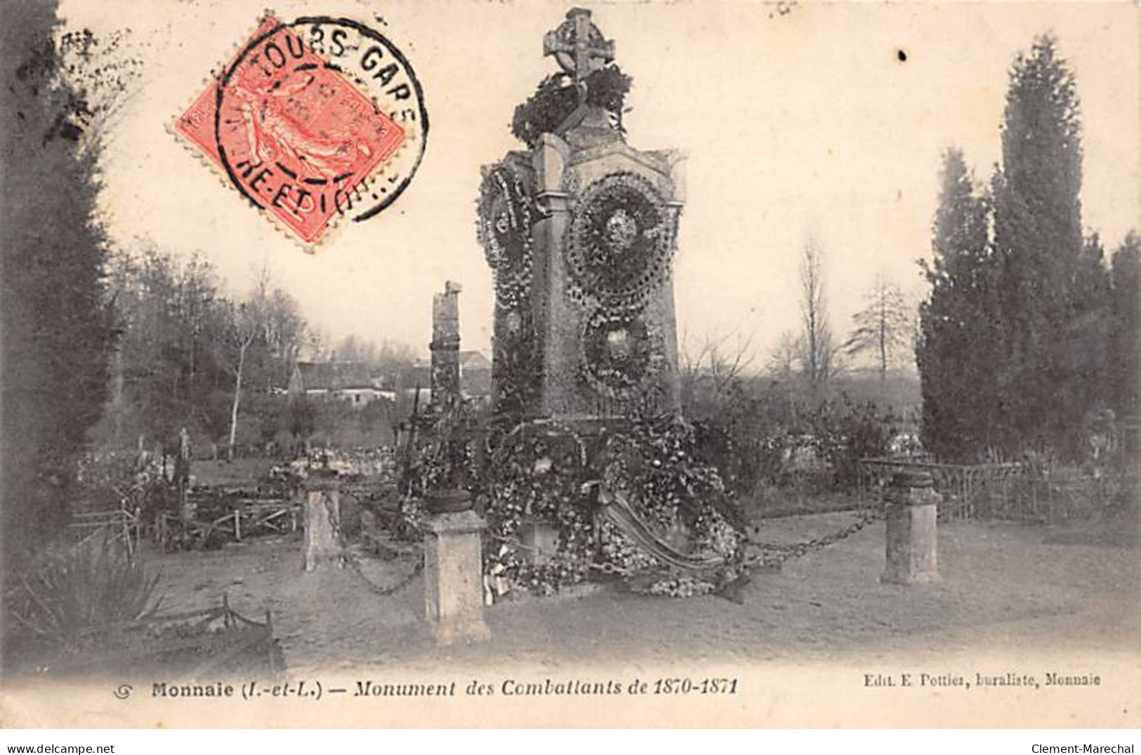 MONNAIE - Monument Des Combattants De 1870 1871 - Très Bon état - Monnaie
