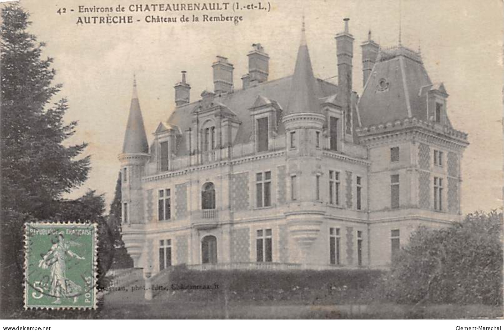 AUTRECHE - Château De La Remberge - Très Bon état - Other & Unclassified