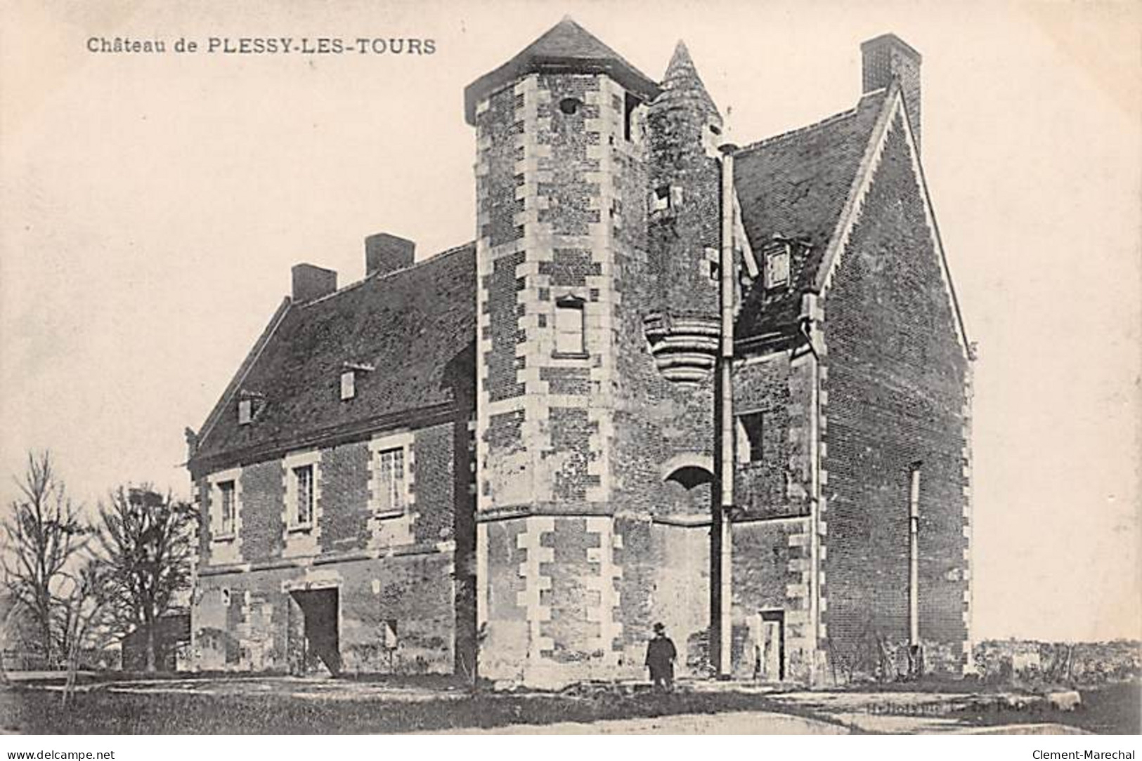 Château De PLESSY LES TOURS - Très Bon état - Andere & Zonder Classificatie