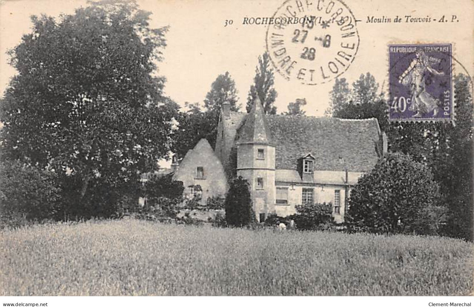 ROCHECORBON - Moulin De Touvois - Très Bon état - Rochecorbon