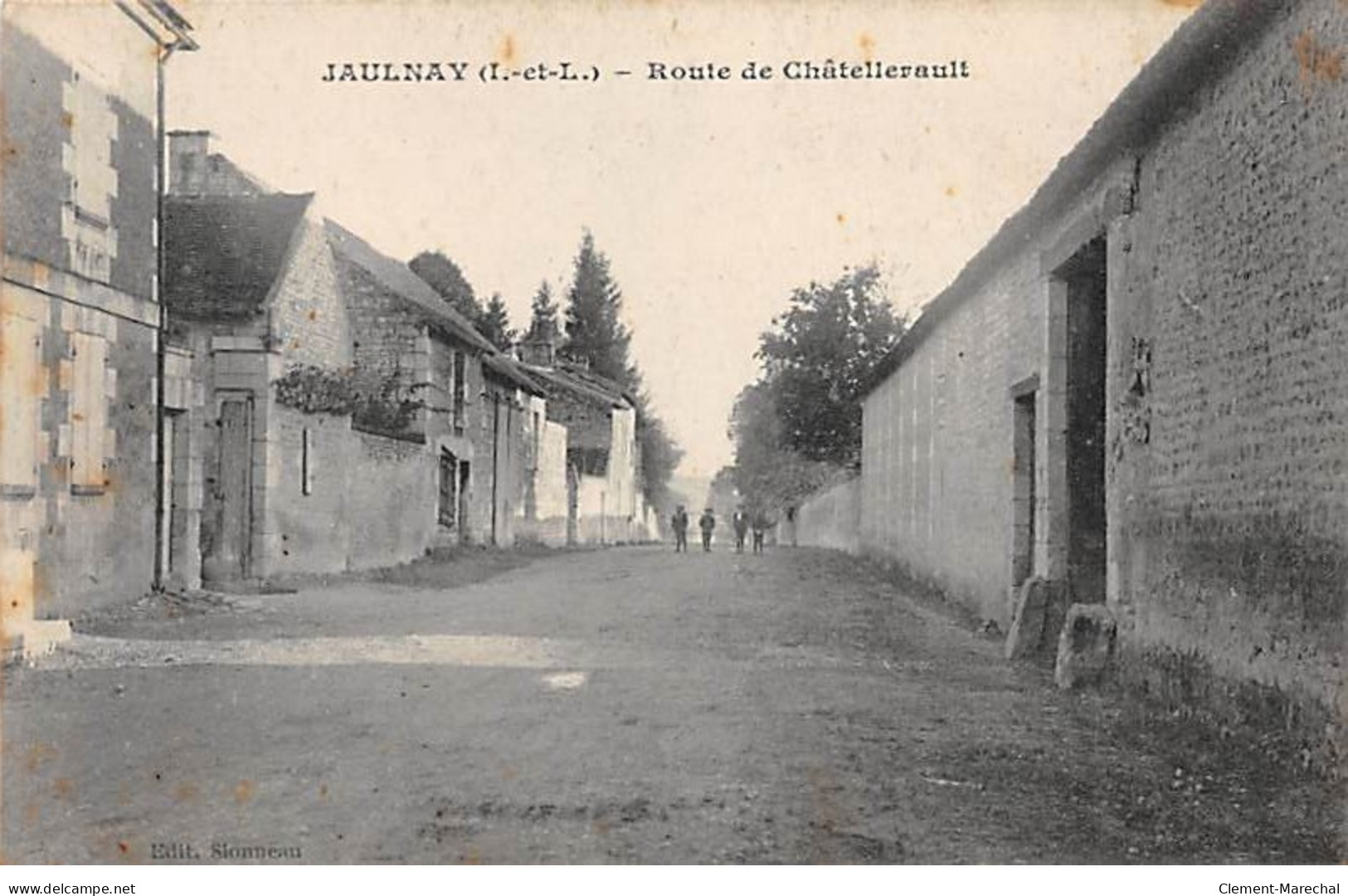 JAULNAY - Route De Châtellerault - Très Bon état - Andere & Zonder Classificatie