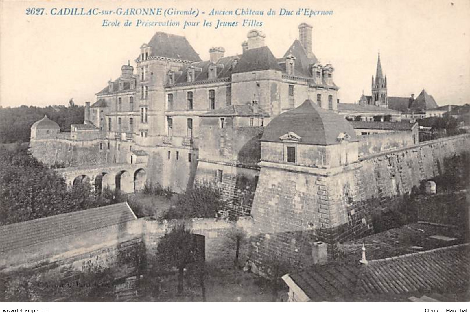 CADILLAC SUR GARONNE - Ancien Château Du Duc D'Epernon - Très Bon état - Cadillac