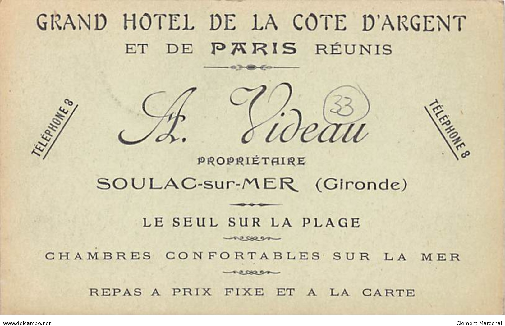 SOULAC SUR MER - Le Grand Hotel De La Cote D'Argent - Très Bon état - Soulac-sur-Mer